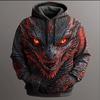 Men's Dragon 3D Hoodies Sweatshirts Fashion Cool Daily Long Sleeve Crew Neck Party Holiday Streetwear Fall Winter Tracksuit Coat