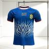 Tricou Fan Fotbal Congo Vară 2026 Imprimat 3D Părinte-Copil Uscare Rapidă Top Cămașă cu Mânecă Scurtă Tricou Respirabil