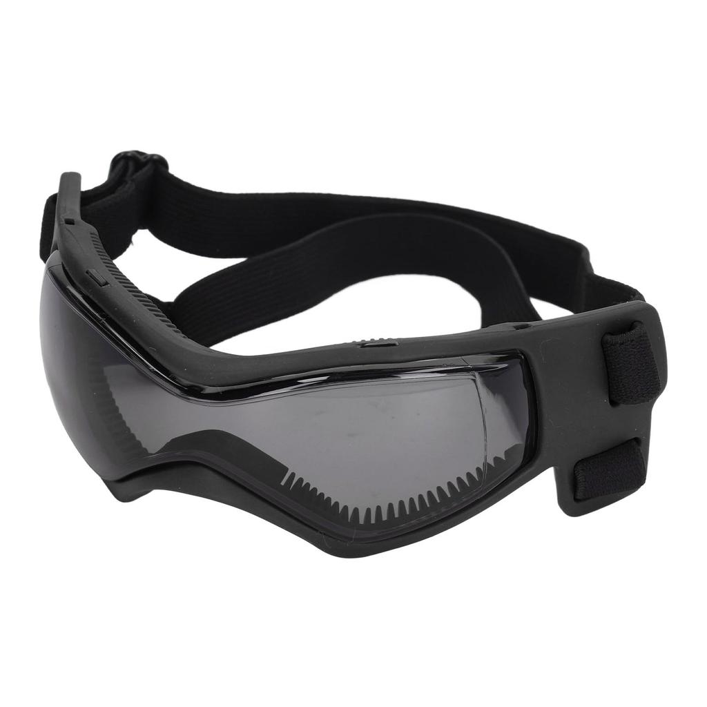 Dog Goggles UV Protection Adjustable Strap Soft Frame Waterproof Anti Fog Stylish Pet Sunglasses