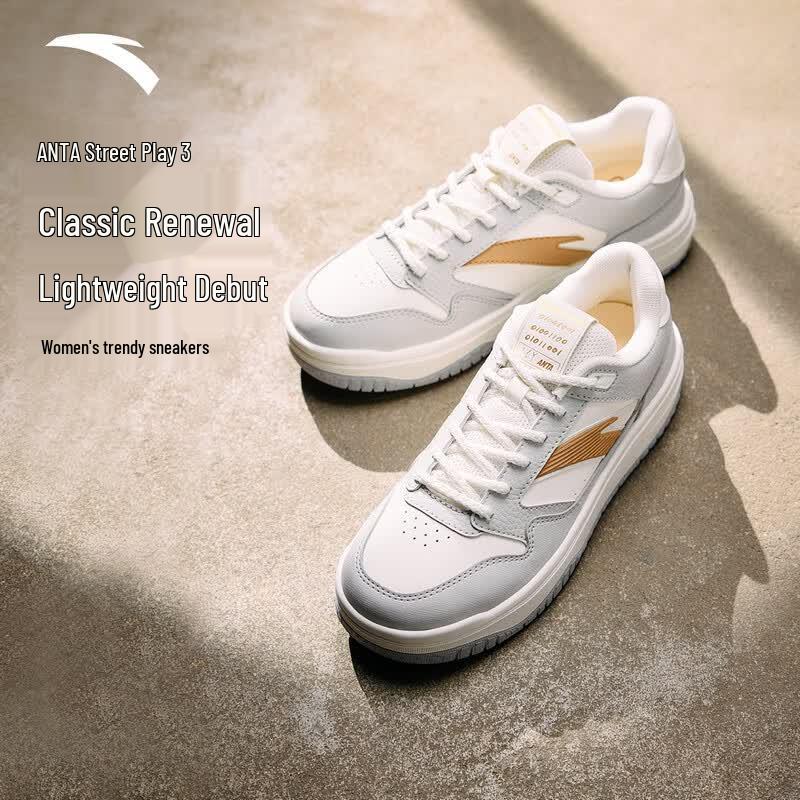Anta Jie Wan 3 Low-Top Platform Skate Shoes for Women