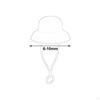 Cowboy Hat Shape Straw Protector, Drinking Toppers, Splashproof Airtight Seal Tips