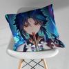 Cute XXiao Genshin Impact Pillowcase for Sofa Room Office Decor Printing  Merchandise AllMatch Cushion Cover