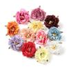 5/10PCs Artificial Flowers 6.5cm Silk Fake Flowers Heads for Home Room Dceor Garden Wedding Marriage Decoration Gifts Accessory