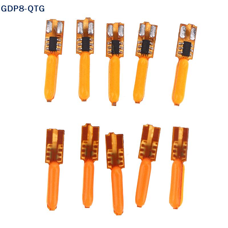 NEW 5/10pcs 3V Led Flash Flame Candles Bulb LED Filament 1800K COB Diode Birthday Party Decoration Light Bulb Accessories
