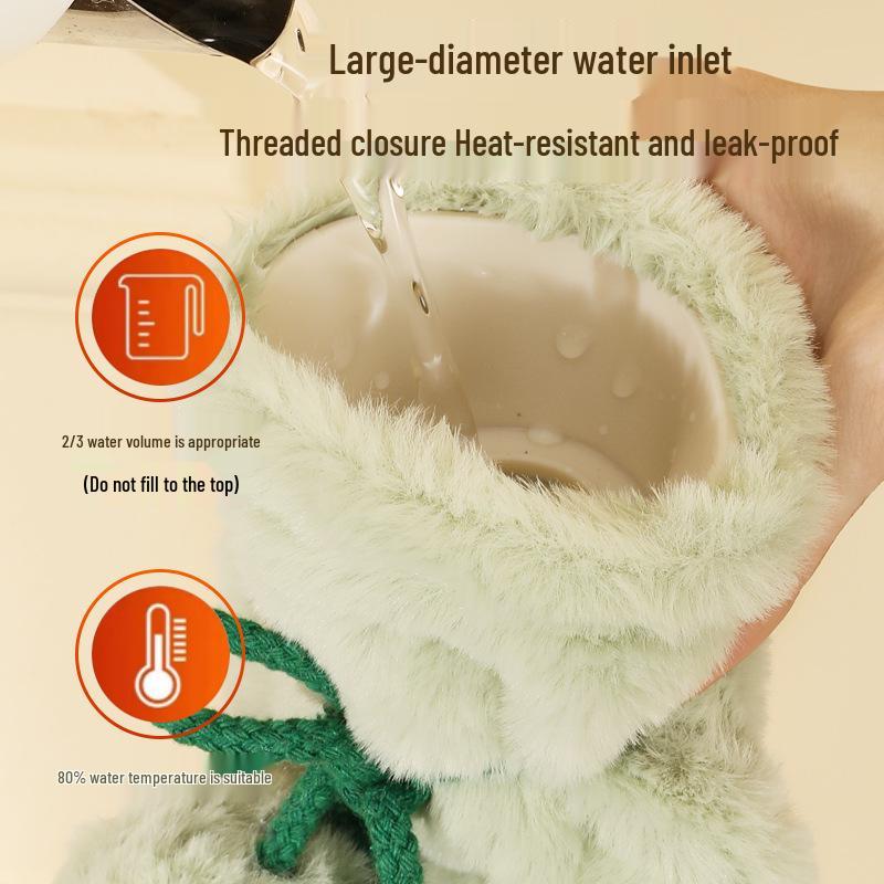 Yangzi Explosion-Proof Long Hot Water Bottle for Shoulder, Neck, and Spine - Thickened Winter Warm Compress