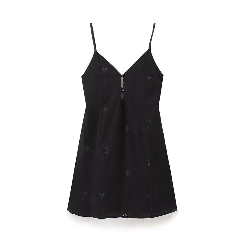 Jnleaog Autumn New Women's Clothing Fashion Style French Style Fashion All-Match Casual Pure Color Sling Dress