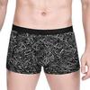 Men Boxer Underwear Elastic Mid-Rise Three-Dimensional Tailoring Shorts Briefs U-Convex Quick-drying Panties