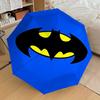 1PC Warner Batman Logo Automatic Open/Close Umbrella with Windproof, 37-Rib Sturdy Canopy, Durable Ribs1254A