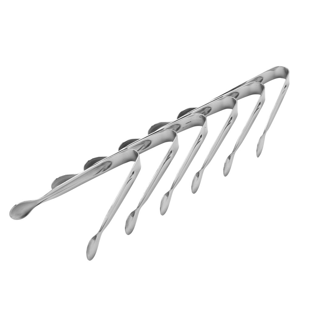 Buy Sugar Tongs Set of 6 Grade Premium Stainless Steel Ice Tongs Small