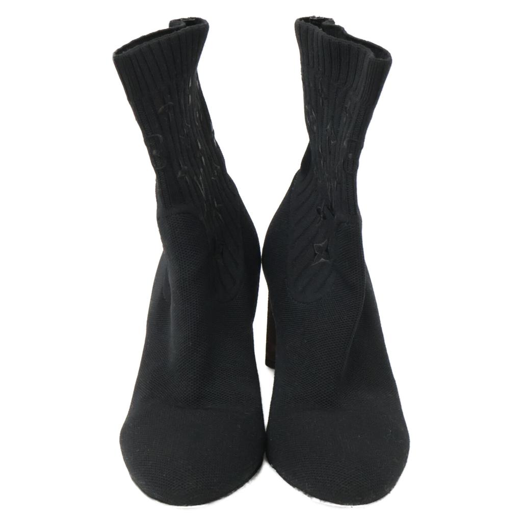 Louis Vuitton Silhouette Ankle Boots Shoes 35 1/2 blackUsed