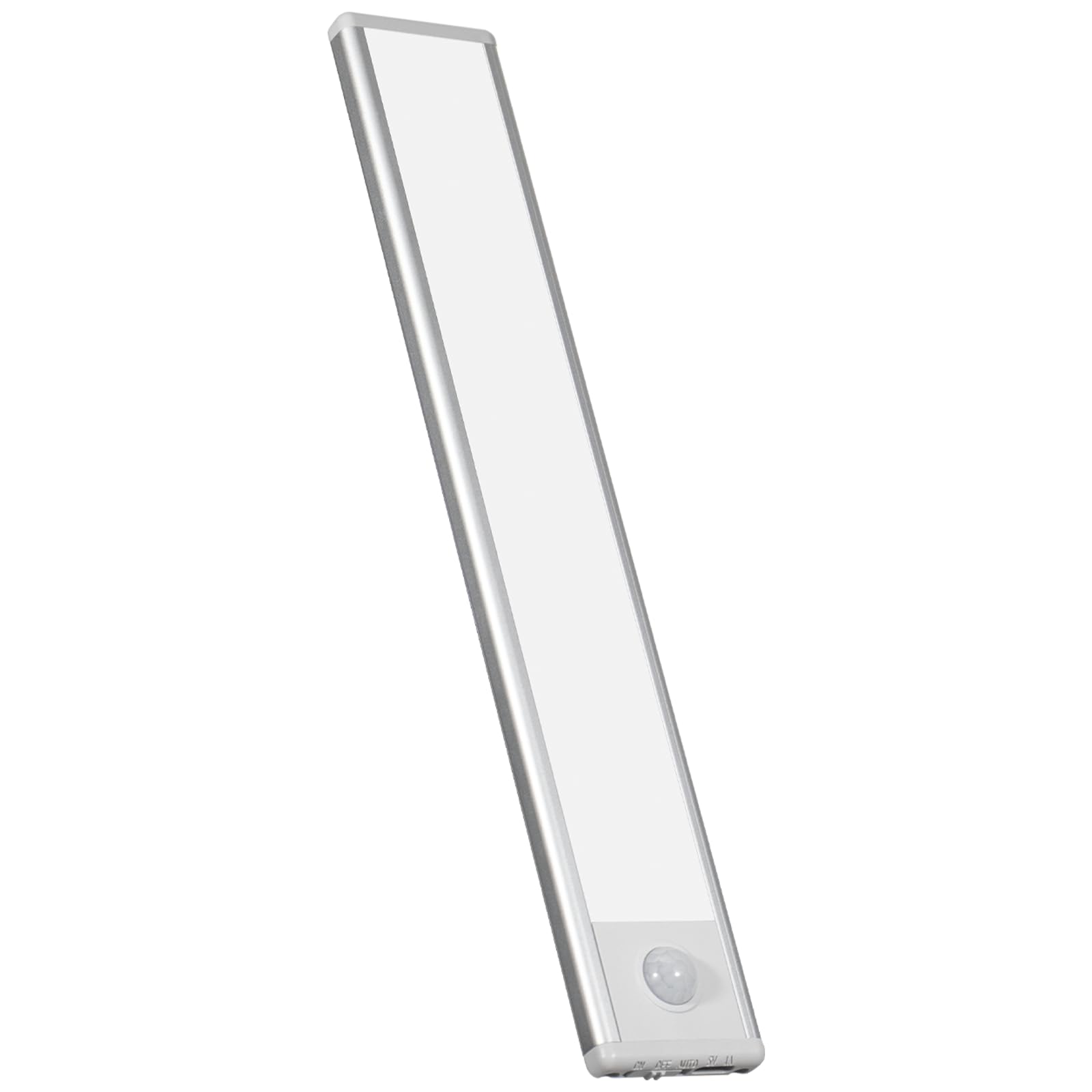 

Motion Sensor Light, Light Sensor, Magnetic Footlight, Rechargeable LED Bar, 9mm Thin, Cordless, for IndoorEntrywayFootwellCabinet Use (Daylight