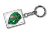 Porta-chaves Personalizado Honda Civic Type R EK9 Carro Branco Verde [MKJP] Cor Base