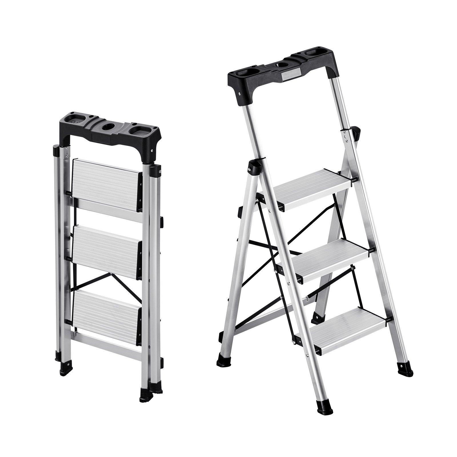VEVOR 3 Step Ladder, Folding Step