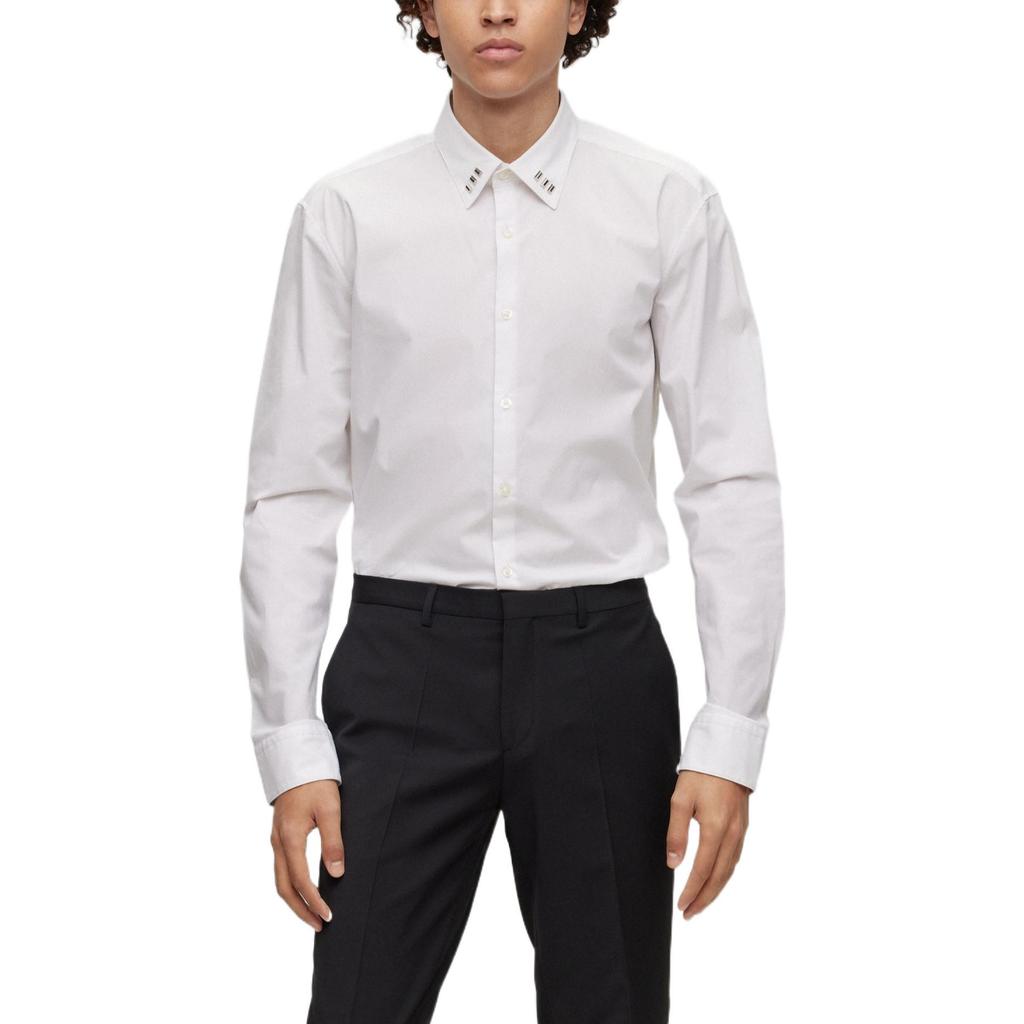 Hugo Boss Shirts Men's White Moderate 50484338-199