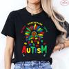 Female Clothing Accept Understand Love T-shirts for Unisex Awareness Autism Month Graphic Y2k Tops Summer Harajuku Tees Shirts