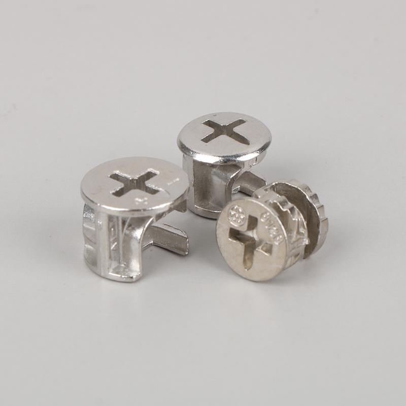 10Pcs Thickening Three In One Connector Eccentric Wheel / Hardware / Connector