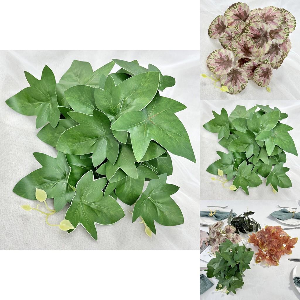 Faux Greenery Bonsai Featuring Maple And Alocasia Leaves For Hotel Event Decoration And Home Styling