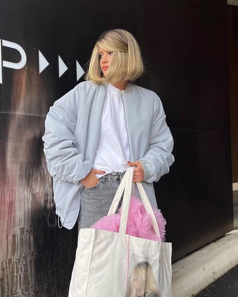 New 2024 Unisex 9-Color Jacket - Women's Autumn/Winter Cotton Coat A19518