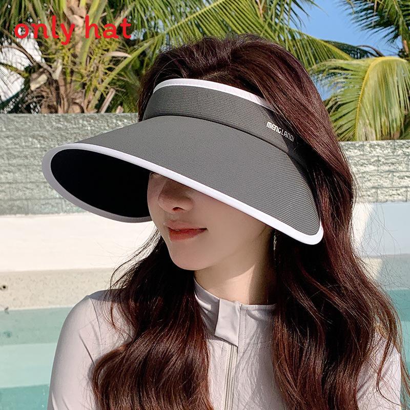 Summer Sun Hat For Women Large Brim Ventilated Uv Protection Foldable Garden Hat