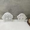 Mushroom House Insert Silicone Mold for Tealight Holder Home Decorations Candle Holder Handmade Casting Molds Decors