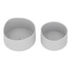 2Pcs Silicone Bumper Boot Protective Water Bottle Bottom Sleeve Cover for Space Thermal Cup Gray