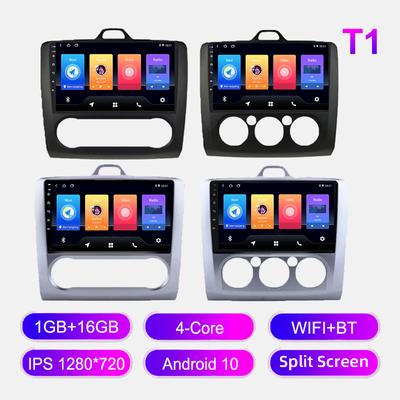 Android Car Radio For Ford Focus EXI MT 2 3 Mk2 Mk3 2004-2011 Multimedia Player Head Unit Stereo GPS Navigation BT WIFI 1+16GB