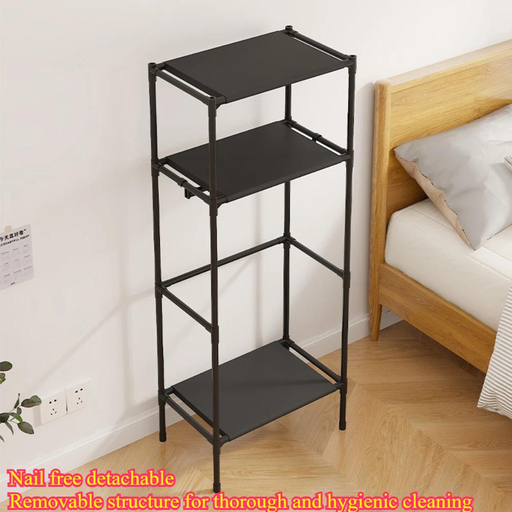 Simple Wardrobe Clothes Hanger Storage Rack Multi Purpose Shoe Rack Single Row Space Saving Storage Device Multi Layer Storage