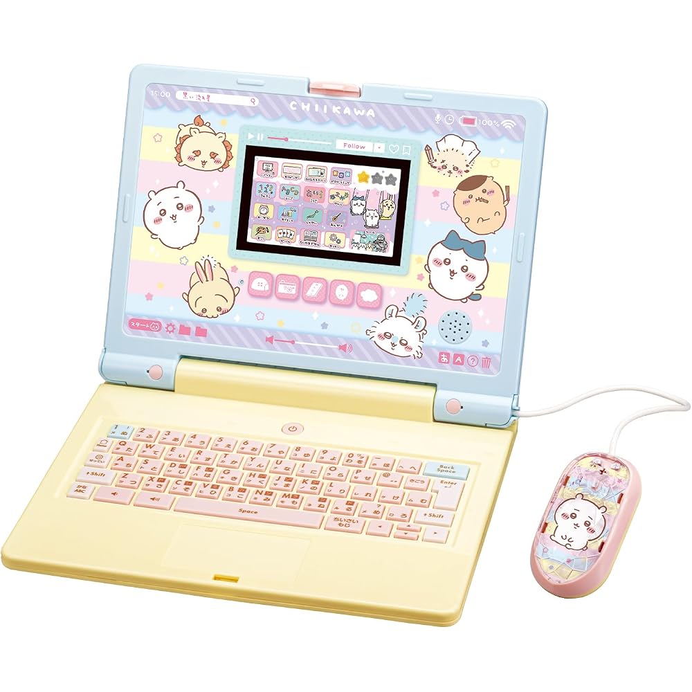 Chiikawa learning computer