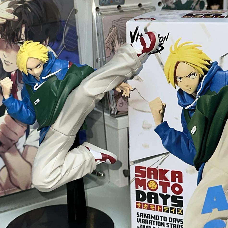 1-3pcs Stock anime figure sakamoto days sakamoto taro Shin Asakura action figure figurine pvc toys for kids collector 21cm Gift