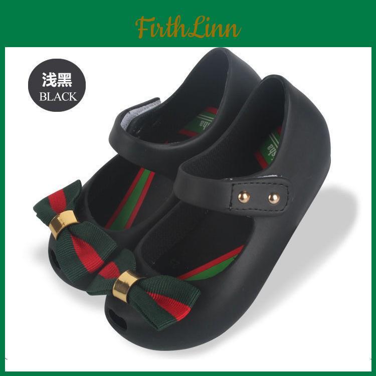 Unique Design Mini Melissa Kid Shoes Featuring Elegant Butterfly Bow For Fashionable Girls