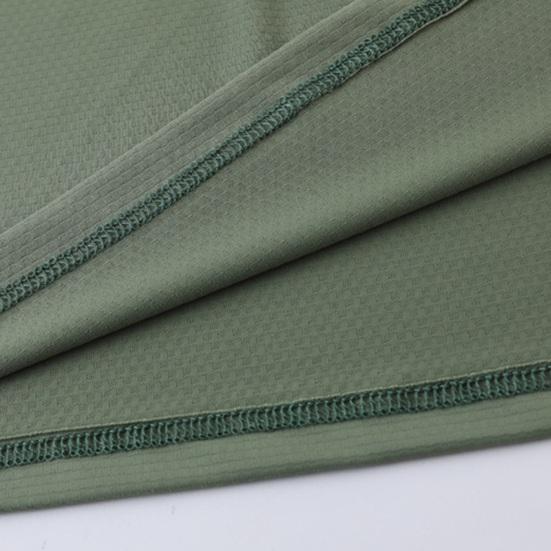 Men Running Shirt Quarter Zipper Athletic Shirt Quick Drying Long Sleeve Pullover Shirt