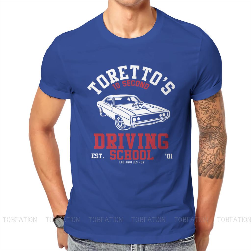 Fast And Furious Film Torettos Driving School Tshirt Harajuku Alternative Mens Tshirts Tops Big Size Cotton Oneck T Shirt