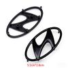 1pcs Car Steering Wheel Emblem Sticker Accessory For Hyundai Genesis N-LINE I10 I20 I30 I40 IX20 IX35 Kona Getz Veloster Tucson XX3