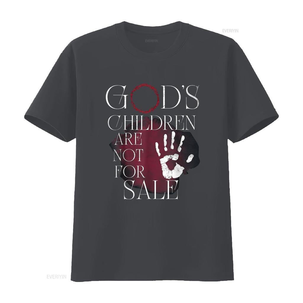 God S Children Are Not For Sale Family T Shirt Vintage Washed Stretched Versatile Homme Soft Stylish Streetwear