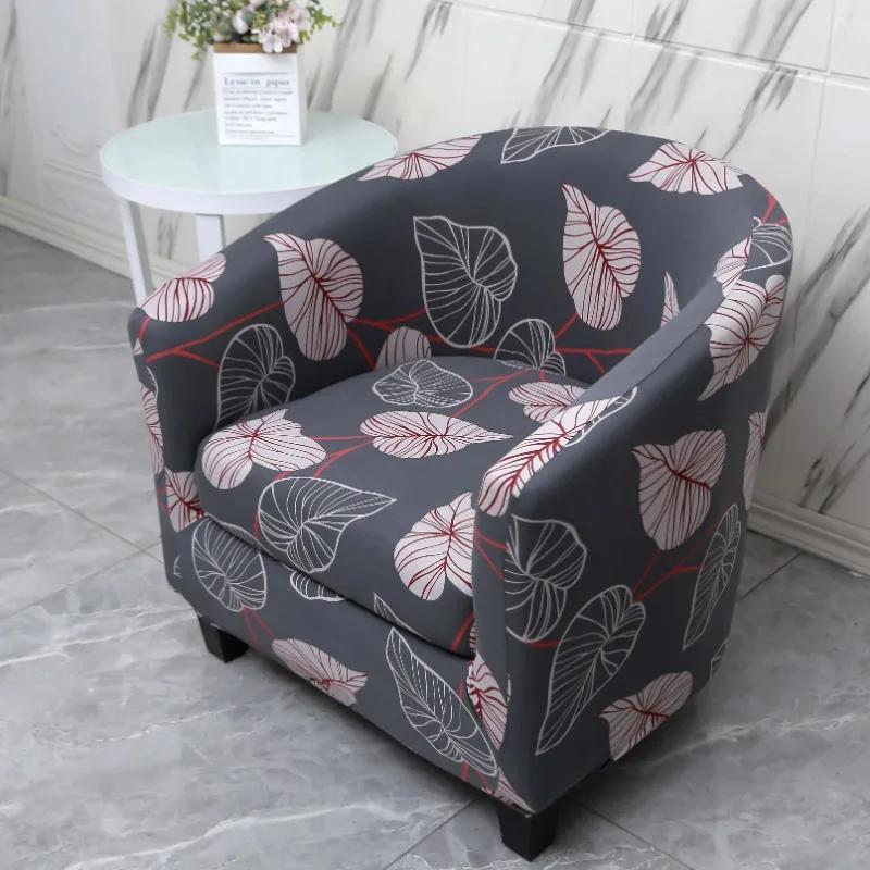 Armchairs Chair Covers Stretch Single Sofa Slipcover Sofa Couch Cover for Bar Counter with Seat Covers Funda De Sofá Individual