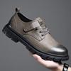 Fashion Business Platform Shoes Men Casual Shoes High Quality Sneakers Luxury Brand Men Shoes Outdoor Genuine Leather Non-slip Men Shoes