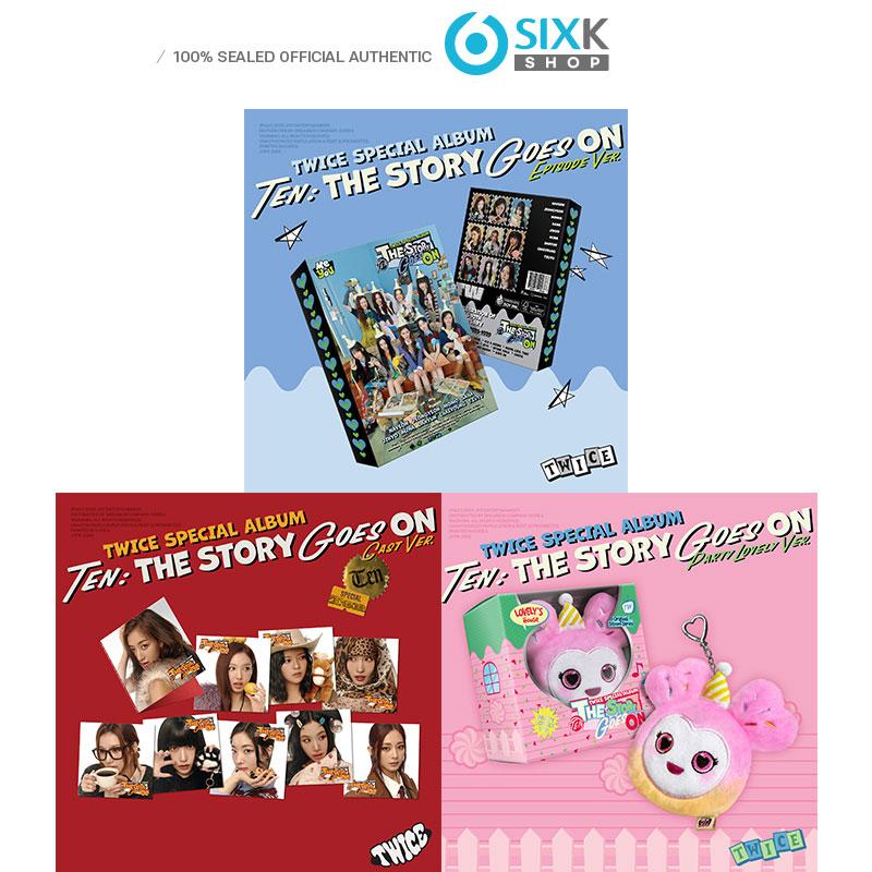 [Pre-order] TWICE SPECIAL ALBUM - [TEN: The Story Goes On] SET