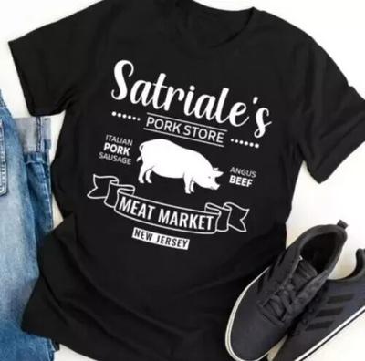 T-Shirt Satriales Pork Store Sopranos Meat Market