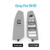 RHD Car Interior Front Door Window Control Lifter Switch Outer Cover Panel Trim For BMW 7 Series F01 F02 730 735 740 745 750 760