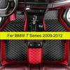 Car Floor Mats For BMW 7Series 2009 2010 2011 2012 Five Seats  Auto Foot Pads Automobile Carpet Cover Interior Accessories