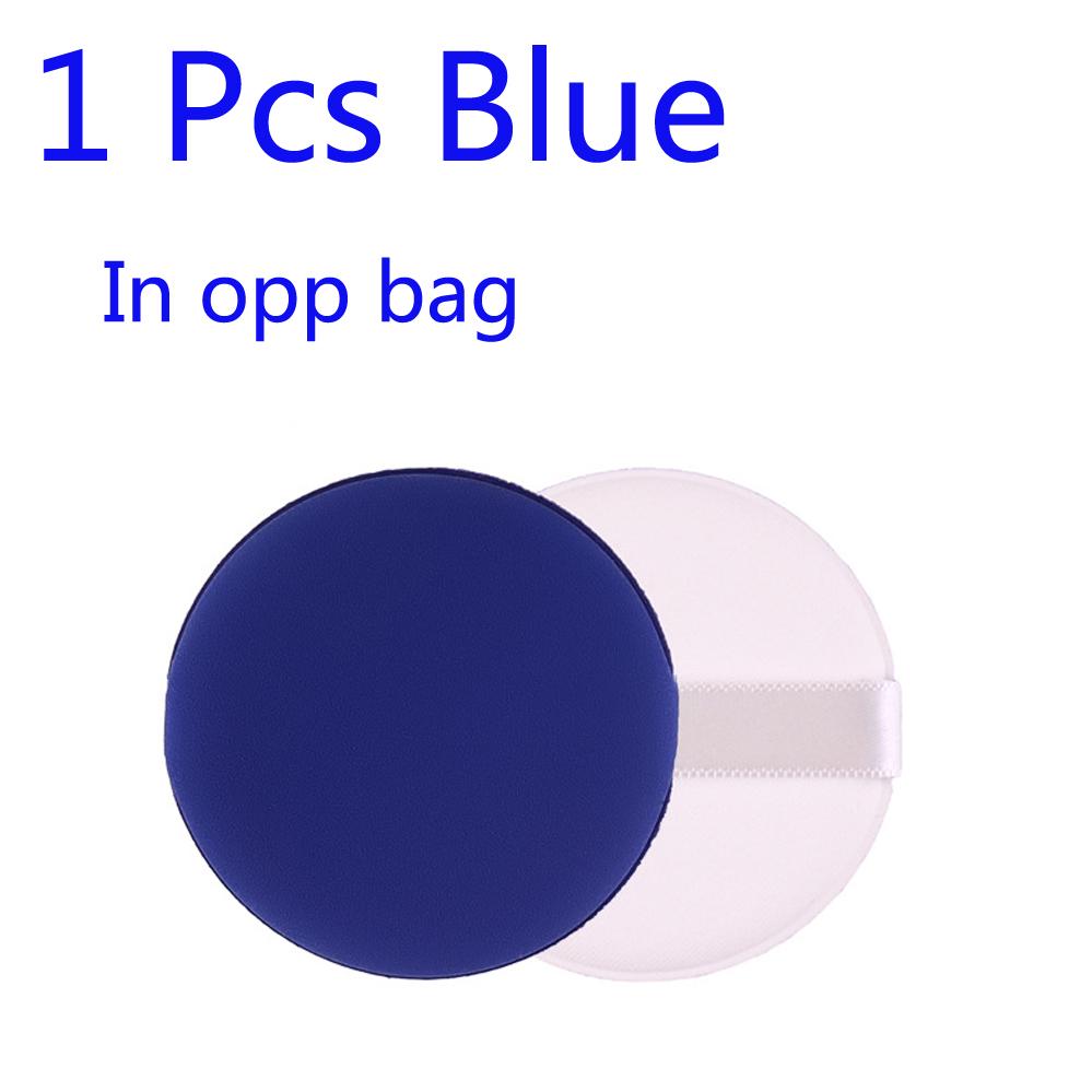 

3 шт./упак. спонж для макияжа, пудра, косметическая пуховка, гладкий безупречный инструмент для растушевки 1Pcs （Blue）