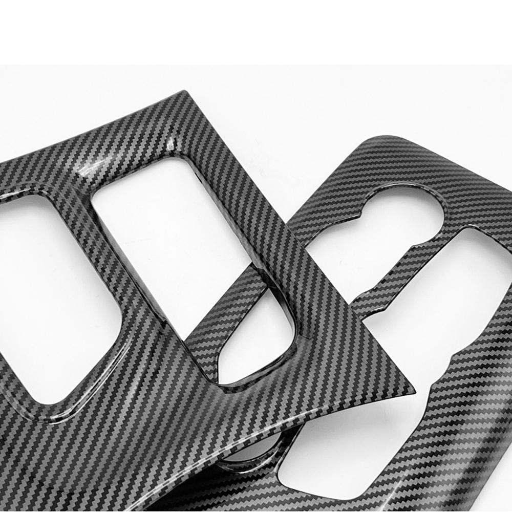 For  Dodge Charger 2015-2021 Central Control Gear Panel Trim A/C Air Condition Panel Guard Cover Interior Decorative Parts