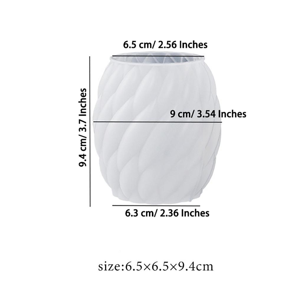 

3D Rotating Silicone Candle Mold Yarn Ball Shape Silicone Mold for Candle Making DlY Art Abstract Crafts Resin Casting Molds