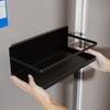 Magnetic Spice Rack Organizer Refrigerator Spice Rack Single Tier Fridge Spice Storage Shelf Kitchen Space Saver