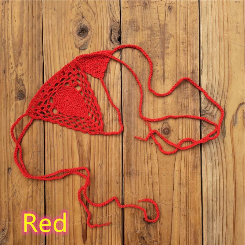 Handmade Crochet Bikini Micro Briefs, 13 Colors - Sexy European American Style, All-Cotton Mini Swim Briefs.
