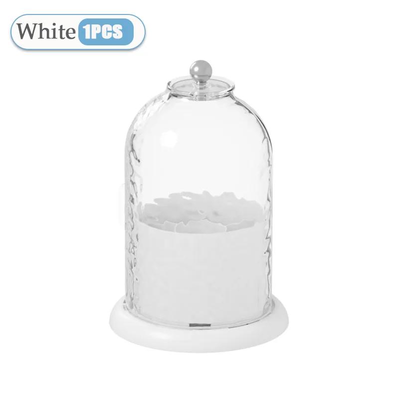 360° Rotating Makeup Brush Holder with Lid Desktop Makeup Organizer Cosmetic Storage Box Lipstick Eyebrow Storage Container Box