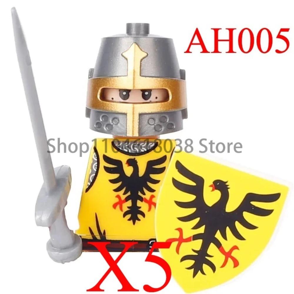 Green Dragon Raven Knights Shield Action Figures MOC Medieval Ancient Knights Scene Building Block Creative Toys for Children
