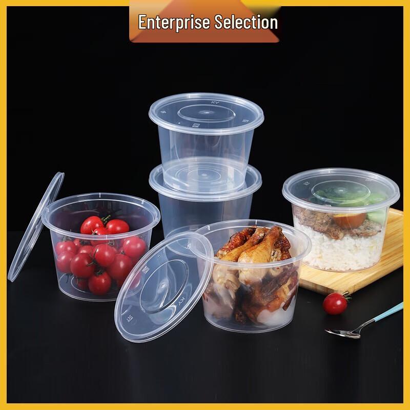 Disposable Takeout Bowls with Lids