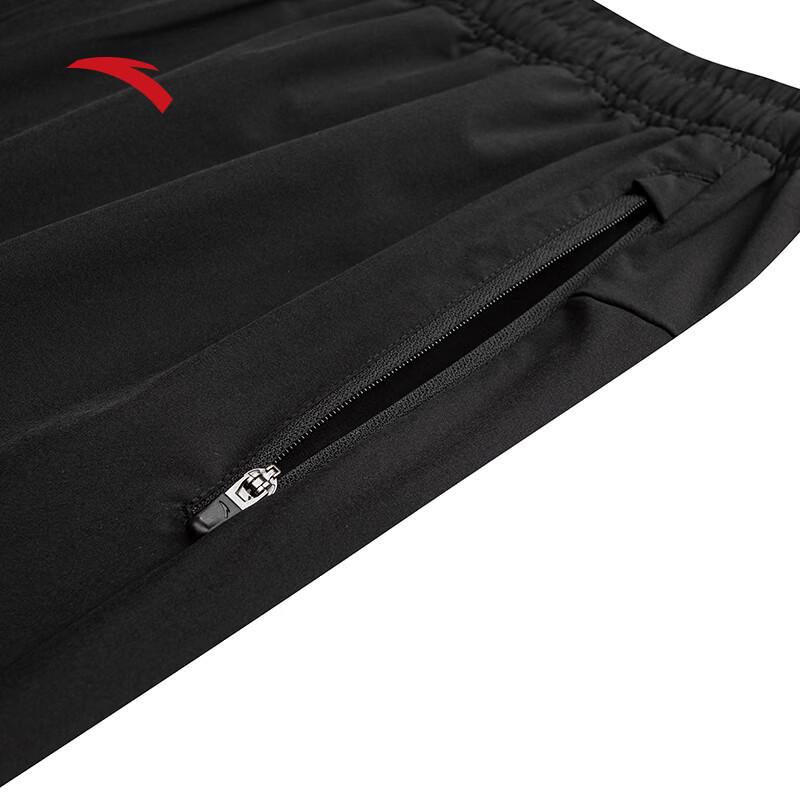 Anta Men's Moisture-Wicking Straight-Leg Athletic Pants