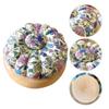 Wood Base Needle Pillow Magnetic Pin Cushion Needlework Accessories Pumpkin Needle Cushion  Tailor